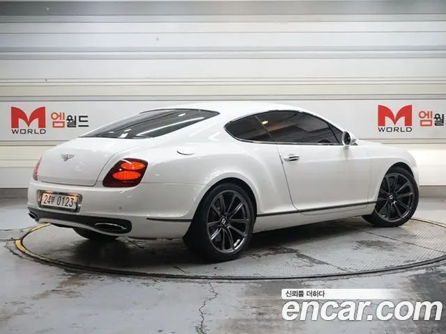BENTLEY CONTINENTAL 2010 — 52 775 км, белый, Корея — под ключ — фото 4