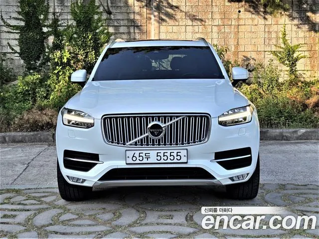 VOLVO XC90 2017 — 112 400 км, белый, Корея — под ключ — фото 3