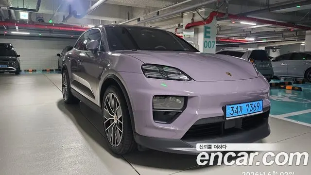 PORSCHE MACAN (EV) 2025 — 8 500 км, фиолетовый, Корея — под ключ — фото 12