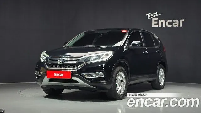 HONDA NEW CR-V 2015 — 118 038 км, чёрный, Корея — под ключ — фото 1