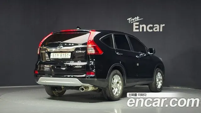 HONDA NEW CR-V 2015 — 118 038 км, чёрный, Корея — под ключ — фото 2
