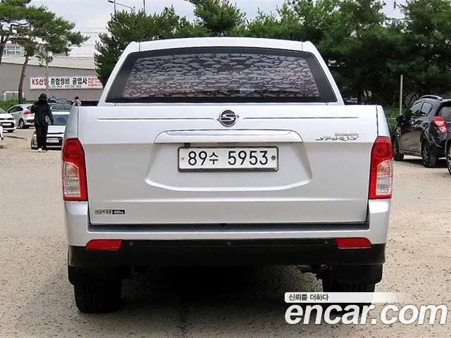 KGM KORANDO SPORTS 2014 — 77 000 км, серебристый, Корея — под ключ — фото 4