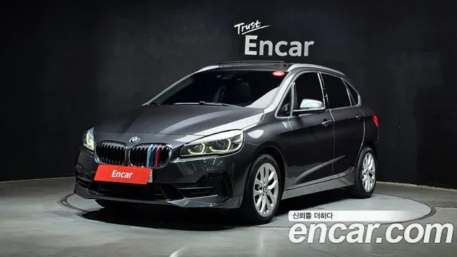 BMW 2 SERIES ACTIVE TOURER 2019 — 75 633 км, серый, Корея — под ключ — фото 1
