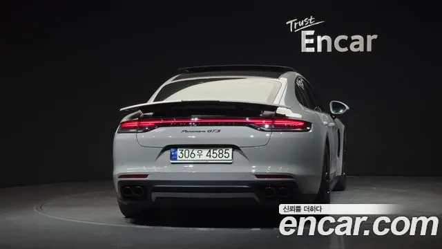 PORSCHE PANAMERA 2021 — 67 945 км, серебристо-серый, Корея — под ключ — фото 4