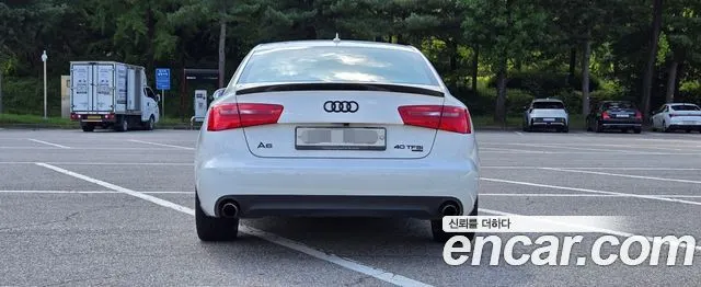 AUDI A6 2015 — 140 000 км, белый, Корея — под ключ — фото 4