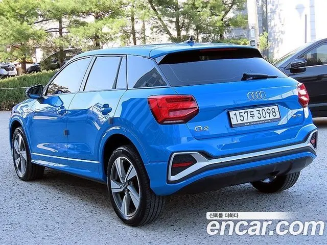 AUDI Q2 2023 — 59 708 км, синий, Корея — под ключ — фото 3