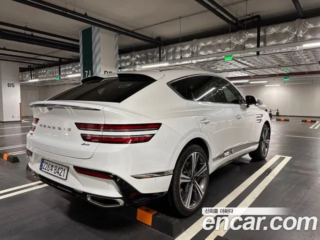 GENESIS GV80 COUPE 2024 — 20 600 км, белый, Корея — под ключ — фото 2
