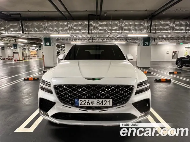 GENESIS GV80 COUPE 2024 — 20 600 км, белый, Корея — под ключ — фото 3
