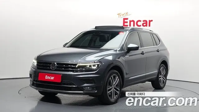 VOLKSWAGEN TIGUAN ALLSPACE 2020 — 39 151 км, серый, Корея — под ключ — фото 1