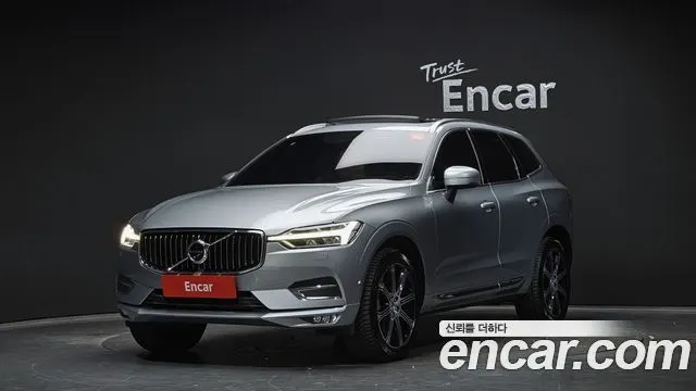 VOLVO XC60 2019 — 115 630 км, серебристо-серый, Корея — под ключ — фото 1