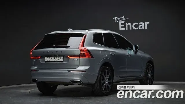 VOLVO XC60 2019 — 115 630 км, серебристо-серый, Корея — под ключ — фото 2