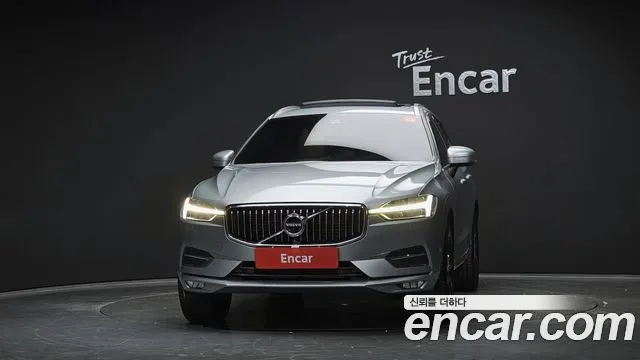 VOLVO XC60 2019 — 115 630 км, серебристо-серый, Корея — под ключ — фото 3