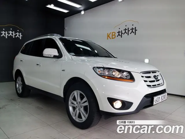 HYUNDAI SANTA FE 2010 — 146 413 км, белый-перламутр, Корея — под ключ — фото 2