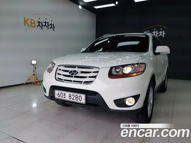 HYUNDAI SANTA FE 2010 — 146 413 км, белый-перламутр, Корея — под ключ — фото 11