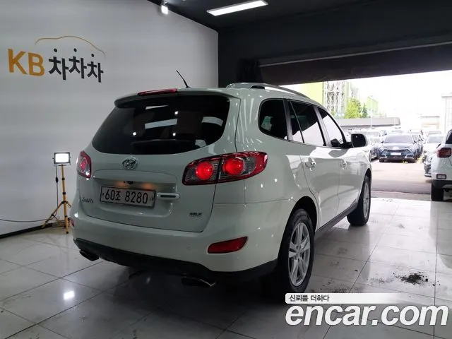 HYUNDAI SANTA FE 2010 — 146 413 км, белый-перламутр, Корея — под ключ — фото 3