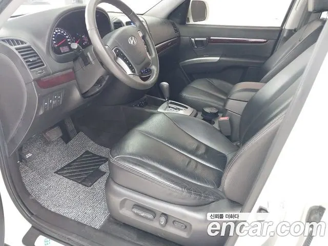 HYUNDAI SANTA FE 2010 — 146 413 км, белый-перламутр, Корея — под ключ — фото 5