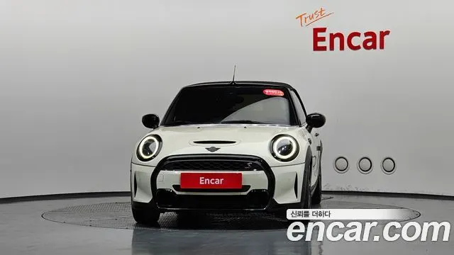 MINI COOPER S CONVERTIBLE 2023 — 101 015 км, белый-перламутр, Корея — под ключ — фото 3