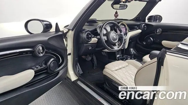 MINI COOPER S CONVERTIBLE 2023 — 101 015 км, белый-перламутр, Корея — под ключ — фото 10