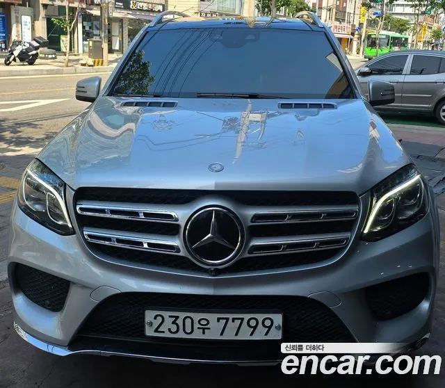 MERCEDES-BENZ GLS-CLASS X166 2017 — 124 000 км, серебристый, Корея — под ключ — фото 3