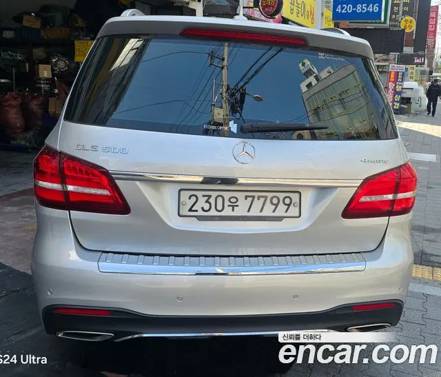 MERCEDES-BENZ GLS-CLASS X166 2017 — 124 000 км, серебристый, Корея — под ключ — фото 4