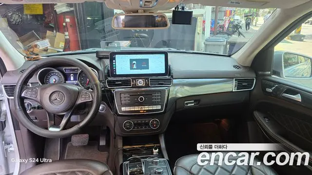 MERCEDES-BENZ GLS-CLASS X166 2017 — 124 000 км, серебристый, Корея — под ключ — фото 7