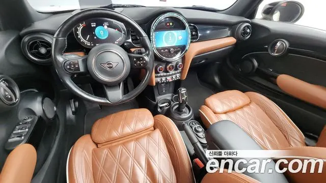 MINI COOPER S CONVERTIBLE 2022 — 109 243 км, белый-перламутр, Корея — под ключ — фото 7