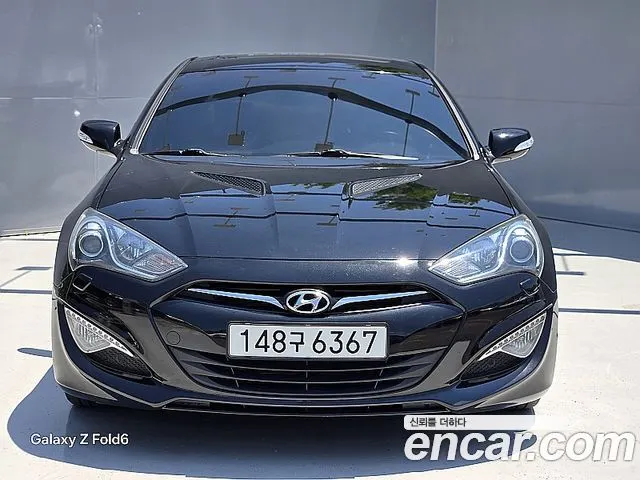 HYUNDAI GENESIS COUPE 2014 — 142 859 км, чёрный, Корея — под ключ — фото 2