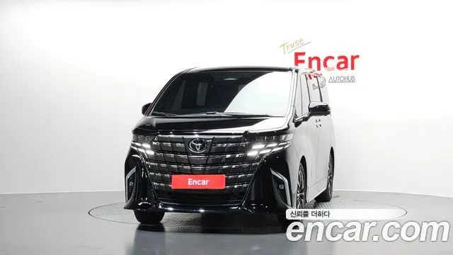 TOYOTA ALPHARD 2025 — 27 445 км, чёрный, Корея — под ключ — фото 3