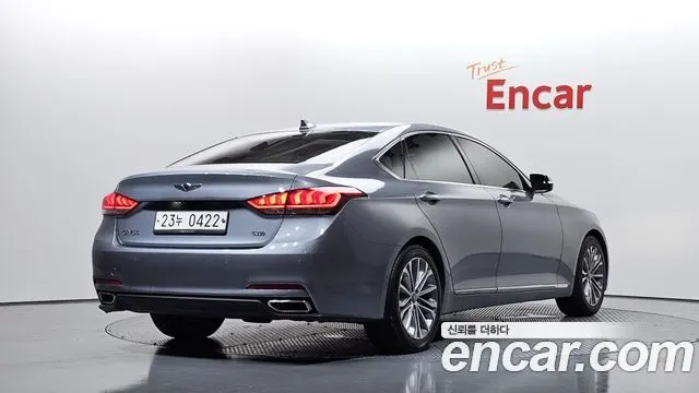 HYUNDAI GENESIS DH 2016 — 151 155 км, светло-серебристый, Корея — под ключ — фото 2