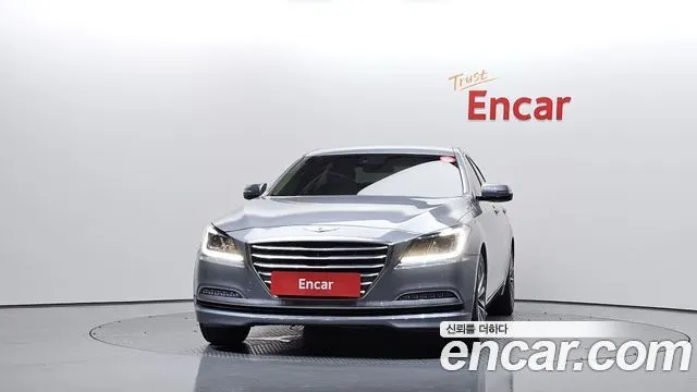HYUNDAI GENESIS DH 2016 — 151 155 км, светло-серебристый, Корея — под ключ — фото 3
