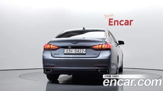 HYUNDAI GENESIS DH 2016 — 151 155 км, светло-серебристый, Корея — под ключ — фото 4