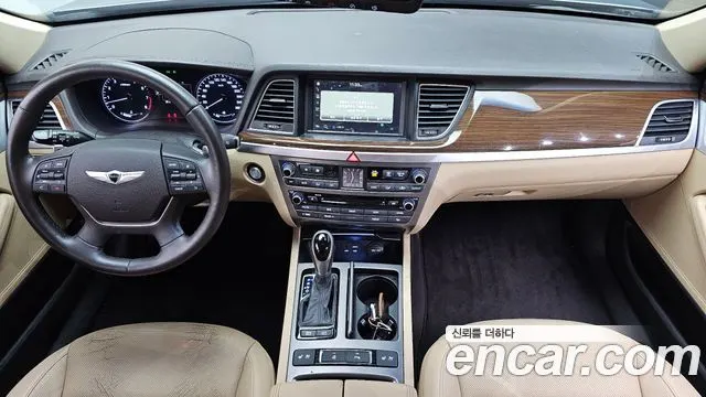 HYUNDAI GENESIS DH 2016 — 151 155 км, светло-серебристый, Корея — под ключ — фото 7