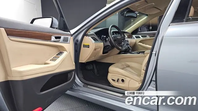 HYUNDAI GENESIS DH 2016 — 151 155 км, светло-серебристый, Корея — под ключ — фото 10