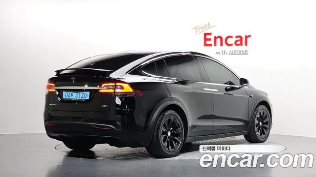 TESLA MODEL X 2019 — 146 141 км, чёрный, Корея — под ключ — фото 2