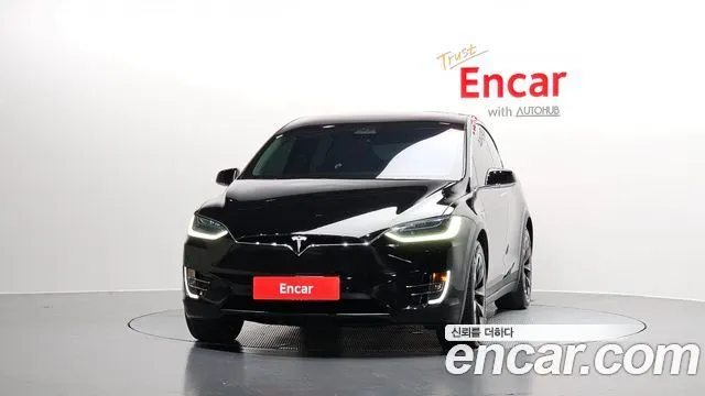 TESLA MODEL X 2019 — 146 141 км, чёрный, Корея — под ключ — фото 3