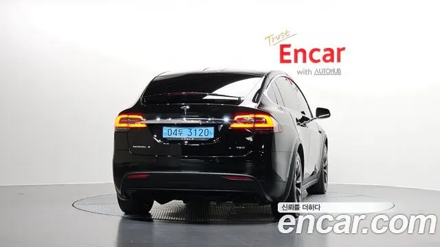 TESLA MODEL X 2019 — 146 141 км, чёрный, Корея — под ключ — фото 4