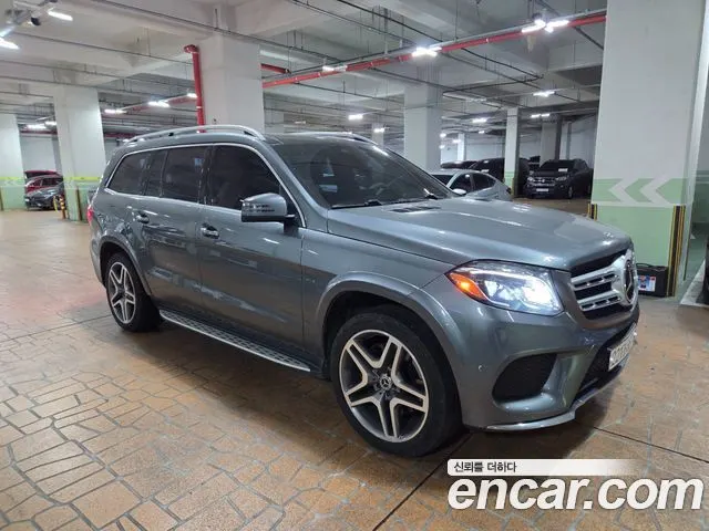 MERCEDES-BENZ GLS-CLASS X166 2018 — 236 251 км, серый, Корея — под ключ — фото 3