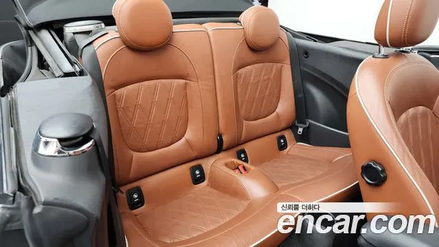 MINI COOPER S CONVERTIBLE 2022 — 104 201 км, белый-перламутр, Корея — под ключ — фото 11