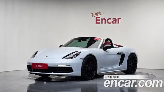 PORSCHE 718 BOXSTER 2017 — 88 950 км, белый, Корея — под ключ — фото 11