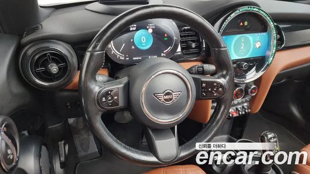 MINI COOPER S CONVERTIBLE 2022 — 109 243 км, белый-перламутр, Корея — под ключ — фото 12