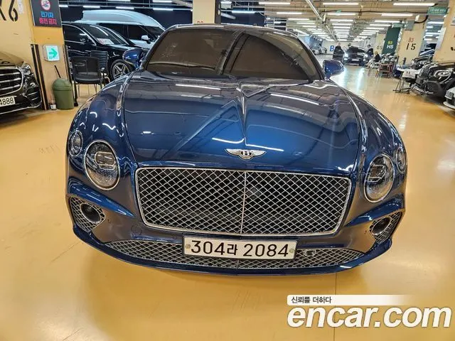 BENTLEY GT 2023 — 12 000 км, синий, Корея — под ключ — фото 3