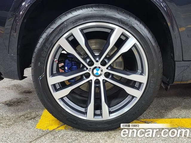 BMW X5 2017 — 116 000 км, синий, Корея — под ключ — фото 11