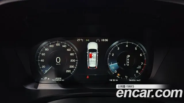 VOLVO V90 CROSS COUNTRY 2019 — 182 606 км, серый, Корея — под ключ — фото 8