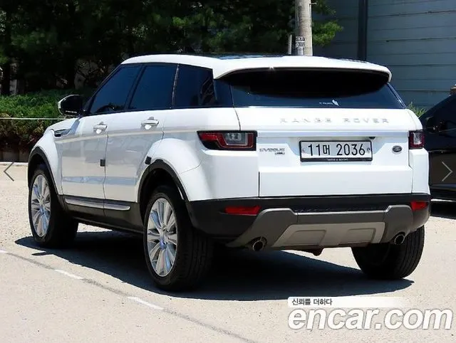 LAND ROVER RANGE ROVER EVOQUE 2018 — 59 452 км, белый, Корея — под ключ — фото 3