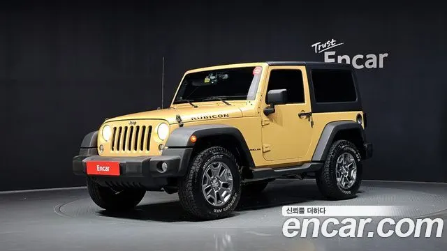 JEEP WRANGLER (JK) 2014 — 112 016 км, жёлтый, Корея — под ключ — фото 1