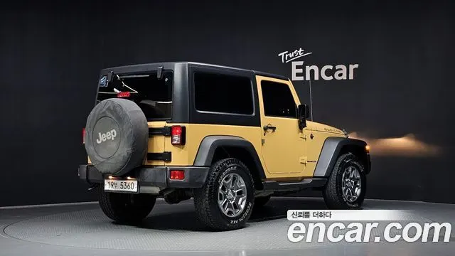 JEEP WRANGLER (JK) 2014 — 112 016 км, жёлтый, Корея — под ключ — фото 2