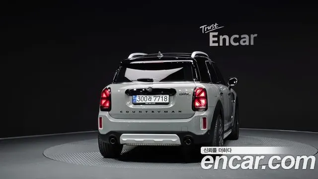 MINI COOPER S COUNTRYMAN 2022 — 26 396 км, серебристо-серый, Корея — под ключ — фото 4