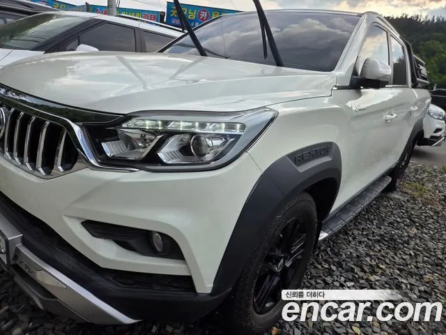 KGM REXTON SPORTS KHAN 2019 — 58 000 км, белый, Корея — под ключ — фото 2