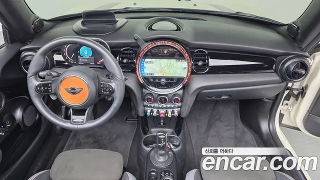 MINI COOPER S CONVERTIBLE 2022 — 63 172 км, белый-перламутр, Корея — под ключ — фото 7