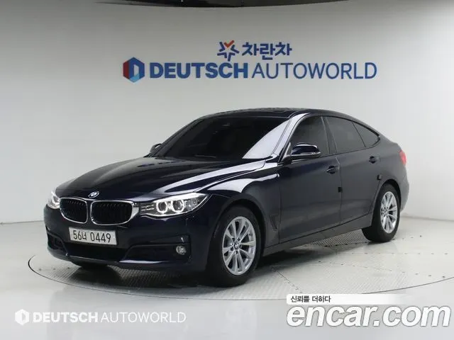 BMW 3 SERIES GT 2016 — 107 752 км, синий, Корея — под ключ — фото 11